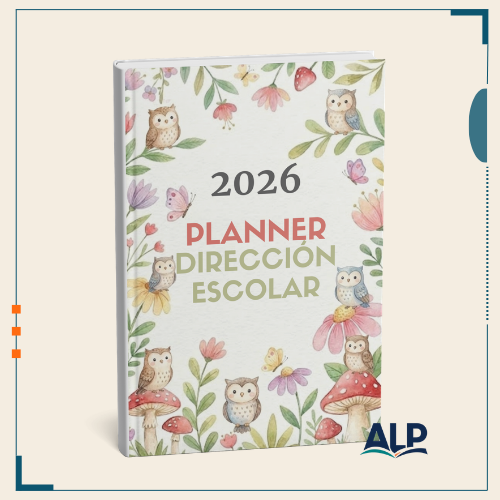 Planner de Dirección Escolar — Directora