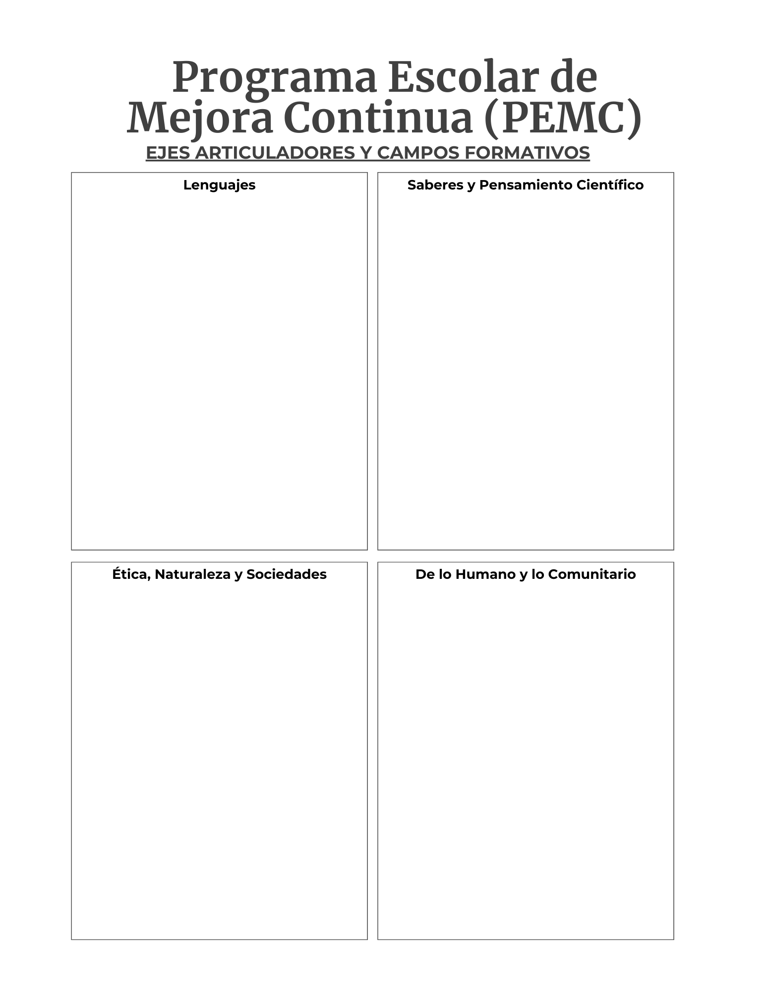 Planificación pedagógica
