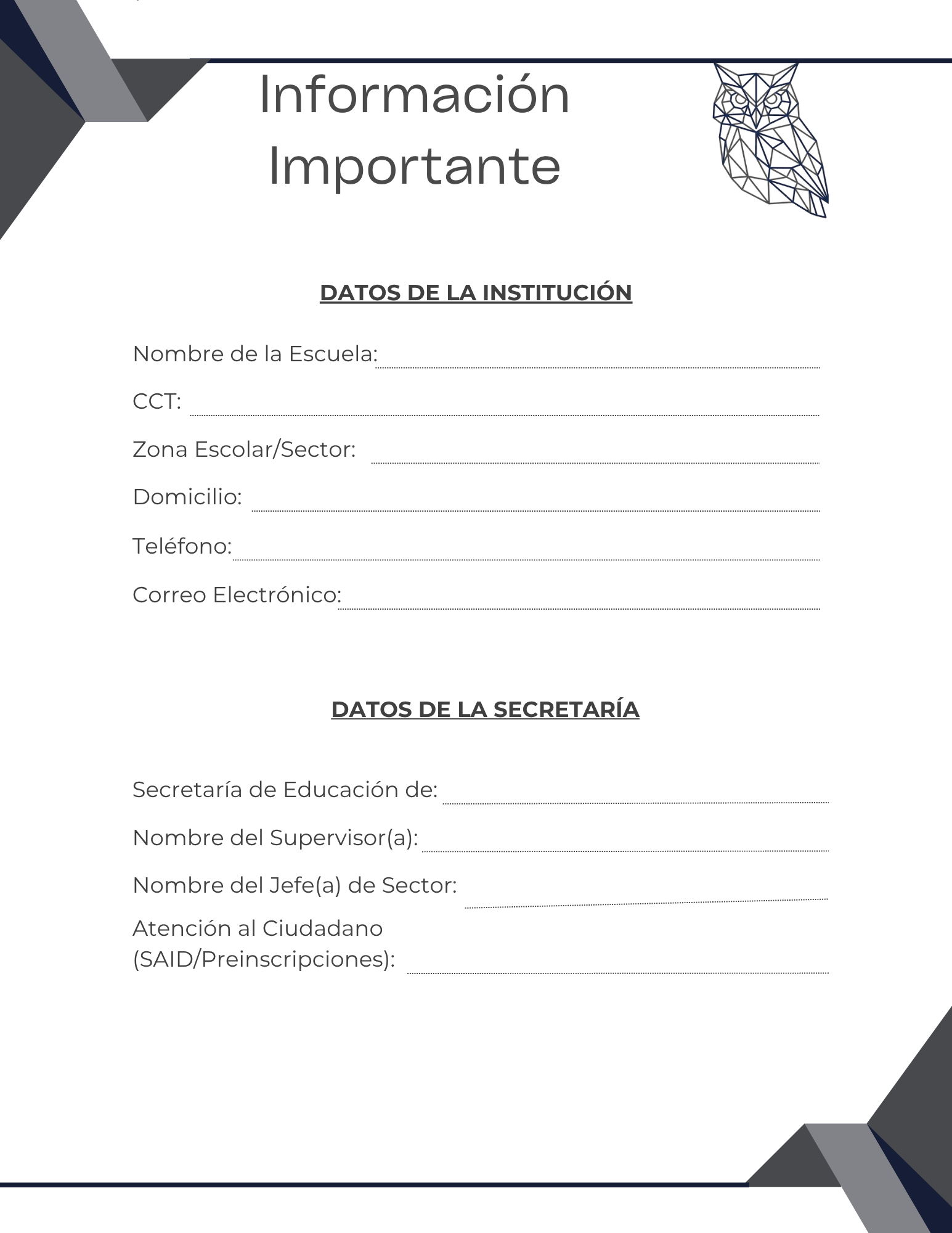 Herramienta administrativa del planner
