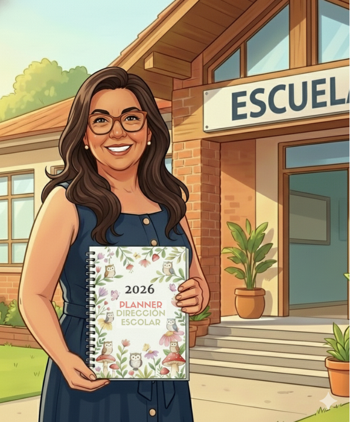 Planner de Dirección Escolar — Directora